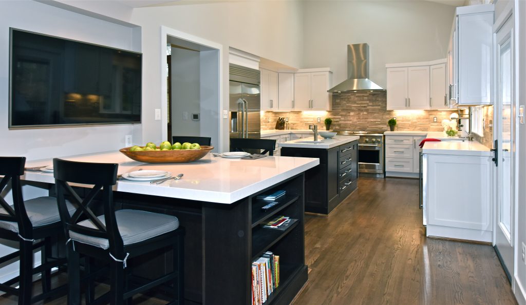renovated kitchen by Glickman Design Build
