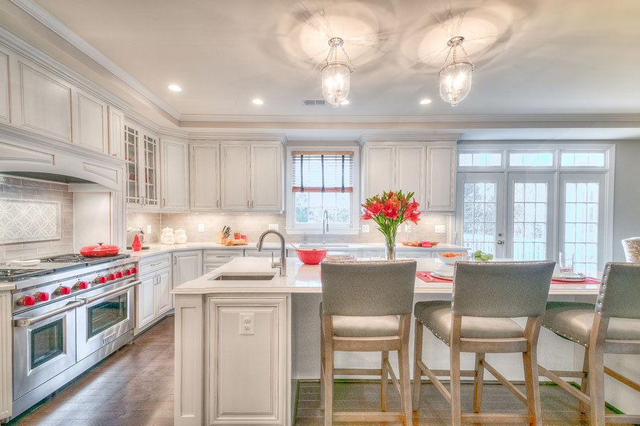 Traditional Style of Living Kitchen Renovation by Glickman