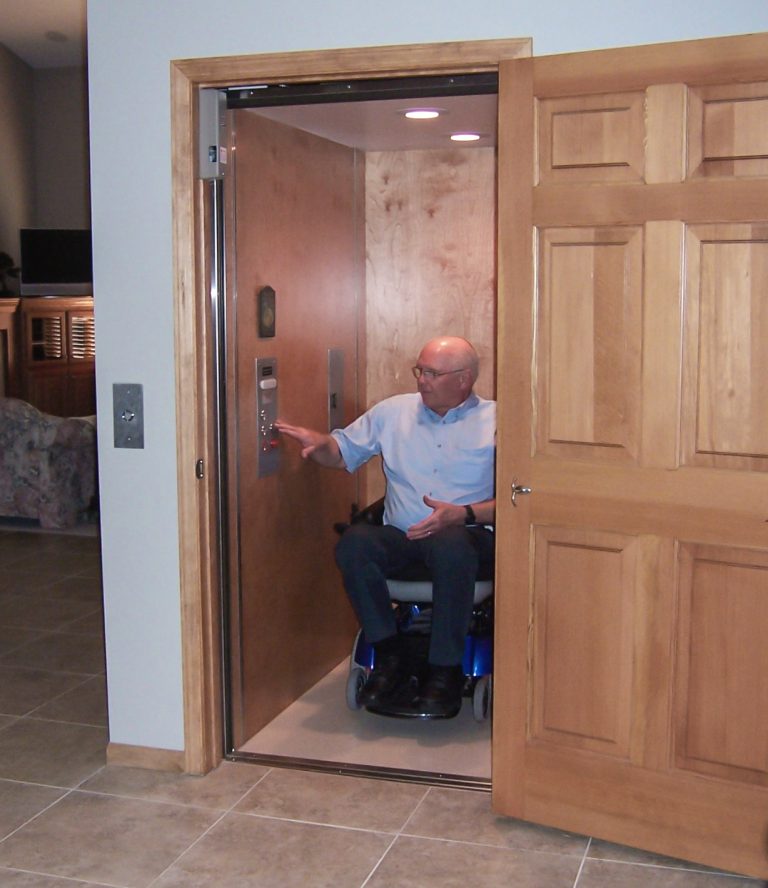 Installing an elevator or mechanical lift are accessible