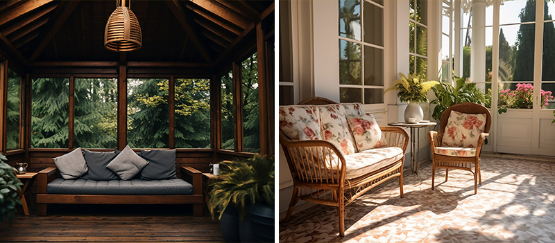 custom porches